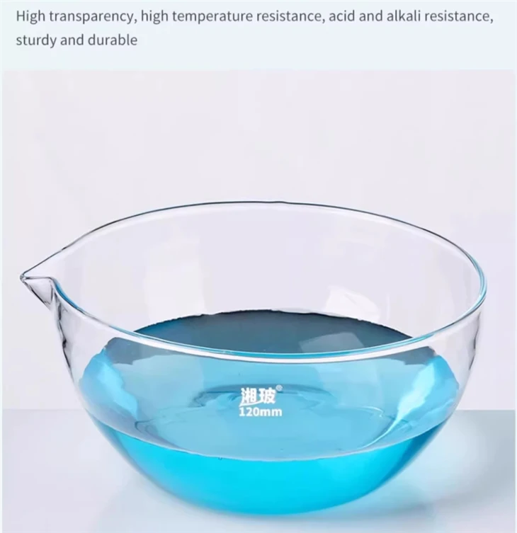 Lab Use Chemistry Factory Direct Lab Glassware 60mm Quartz Evaporating Dish Chemistry