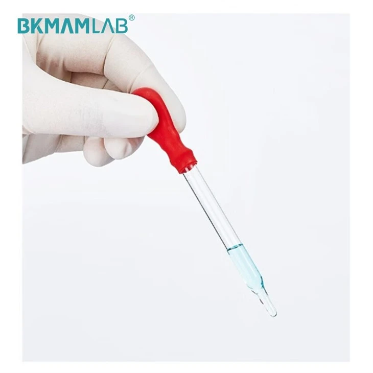 Pasteur Pipette With Rubber Glass Dropper